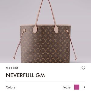 AUTHENTIC LOUIS VUITTON NEVERFULL GM INCLUDING POUCH